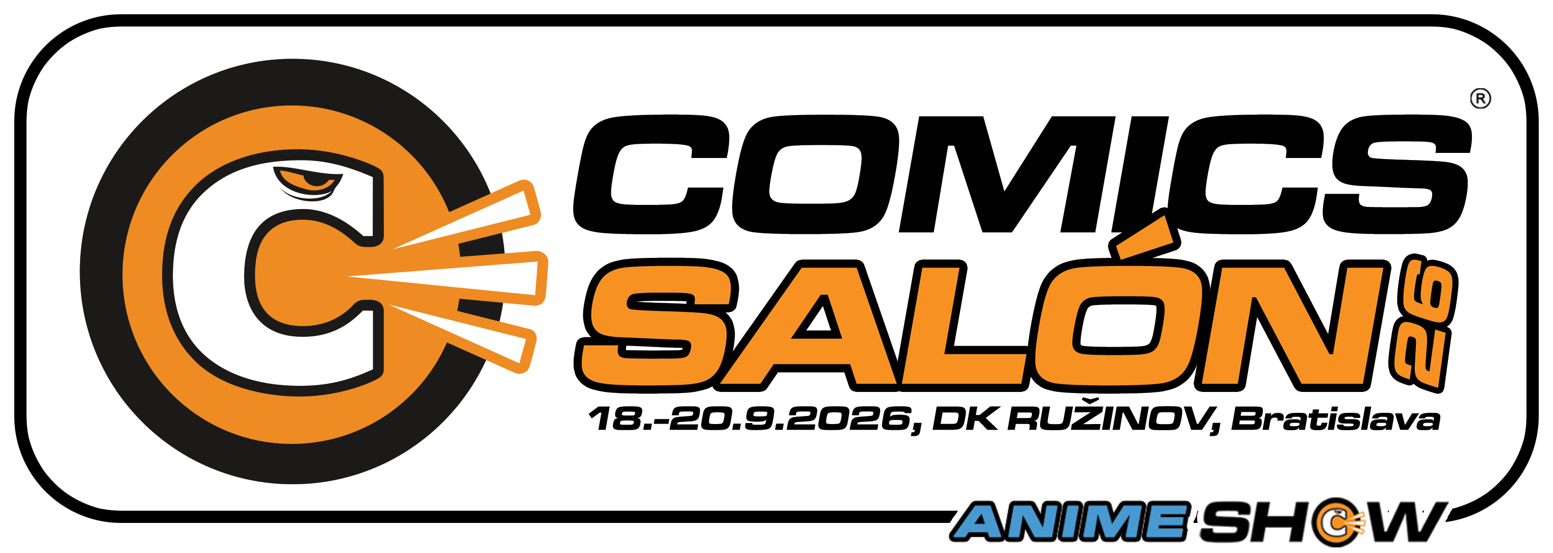 Comics Salón & AnimeSHOW — hlavná hlavička festivalu
